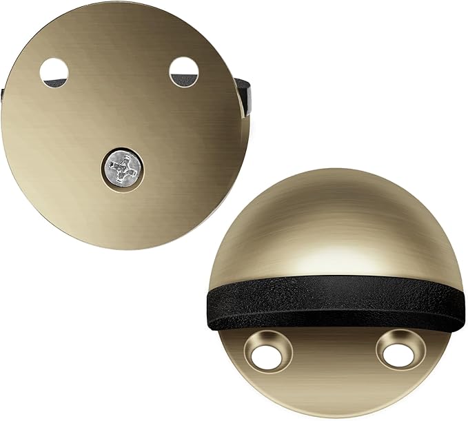 2 Pack Door Stop, Adhesive Door Stoppers Floor Mounted Door Stops No Drill - Image 5