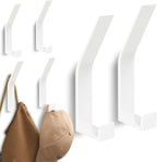 6 Pack Coat Hooks Wall Mount by Kssvzz