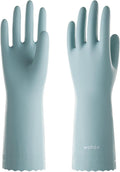 LANON wahoo Skin-Friendly Cleaning Gloves, Unlined Dishwashing Rubber Gloves by LANONProtection