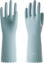 LANON wahoo Skin-Friendly Cleaning Gloves, Unlined Dishwashing Rubber Gloves by LANONProtection