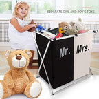 Nicesail Laundry Hamper 2 Section - Image 4