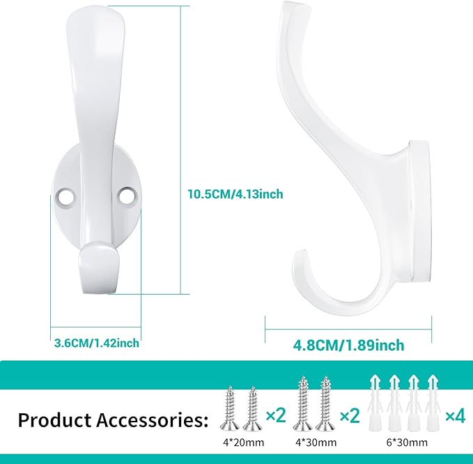 Coat Hooks Heavy Duty - Image 2