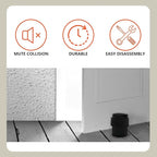 SANATO Black Cylindrical Floor Mounted Stainless Steel 304 Door Stop Door - Image 7