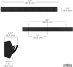 Umbra Flip Wall-Mounted Coat Rack - Image 3