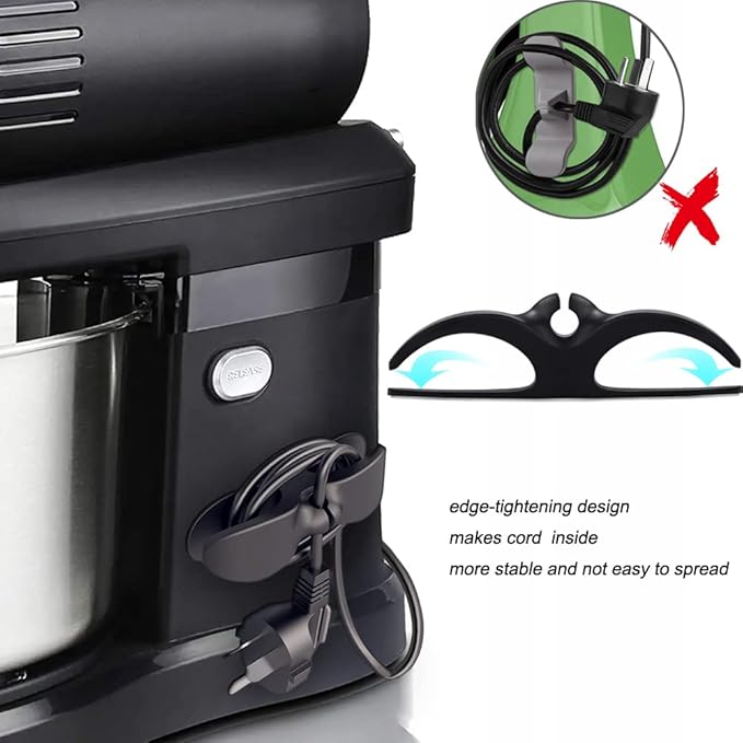 Cord Organizer for Appliances, Cord Holder Cord Wrapper for Appliances Stick on - Image 5
