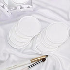 200 Cotton Pads, Individually Wrapped Cotton Rounds Travel Size, Makeup Remover - Image 6