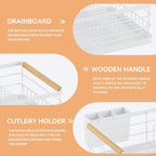 BRIAN & DANY Dish Drying Rack, Dish Racks - Image 4
