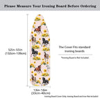 Sprowallow Sunflower Horse Ironing Board Cover and Pad 15x54 Inch Standard Size - Image 5