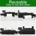 Rubber Pet Hair Removal Brush Lint & Hair Removal Cat Dog Hair Remover Brush - Image 3