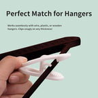 30 Pack Hanger Clips, 2.6 Inch Plastic Clothes Pins, Heavy Duty Hanger Clips - Image 5