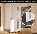 Door Stop for Bottom of Door, Non-Slip Security Door Stopper for Carpet - Image 4