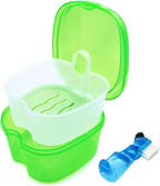 Keedolla Denture Cups for Soaking Dentures, Denture Cleaning Case Retainer by Keedolla