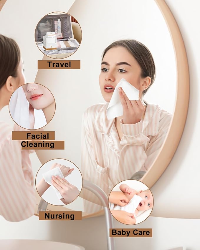 Clean Facial Towels, 1 Box - Image 2