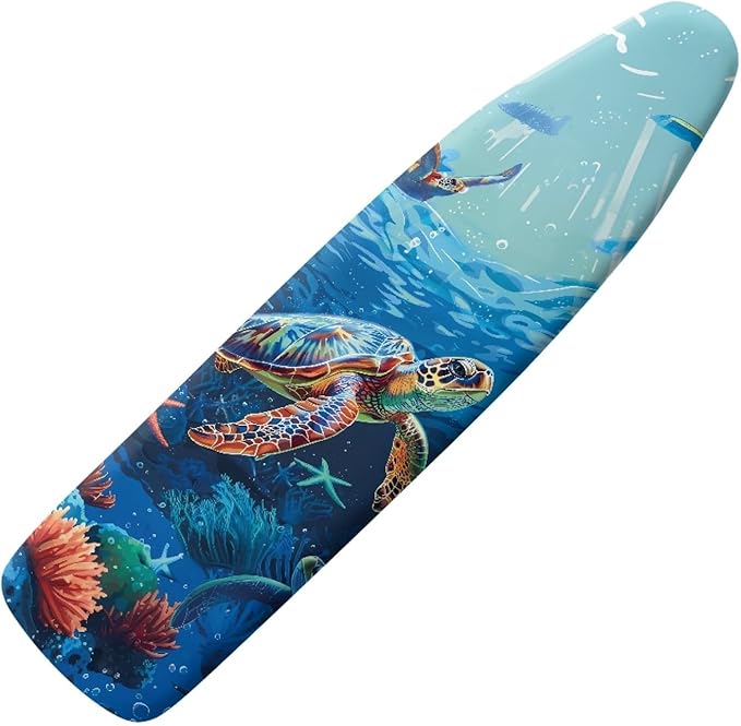 GLENLCWE Underwater Sea Turtle Ironing Board Cover by GLENLCWE