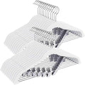 Korpai 24-Pack White Velvet Hangers by DoWhatYouWanttoDo