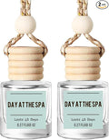 Day at the Spa Hanging Car Air Freshener – Long Lasting Essential Oil Diffuser by Unknown