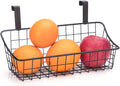 LeleCAT Basket with hook Grid Storage Basket, Hang it behind a door or on a by HomeSpaceStorageBasket