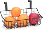 LeleCAT Basket with hook Grid Storage Basket, Hang it behind a door or on a by HomeSpaceStorageBasket