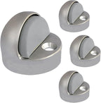 QCAA High Dome Floor Door Stop, 1-11/16" x 1-3/16", Zinc Die Cast, Satin Nickel by QCAAHardware