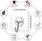 30-Pack Strong Adhesive Wall Hooks - Image 5