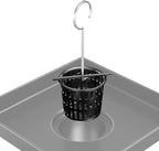 Neodrain Black Hair Catcher Shower Drain Hair and Debris Strainer only - Image 5