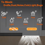 5Pack Door Draft Stopper, Blocks Cold Air, Dust & Light - Image 7