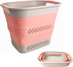 SAMMART 40L Collapsible Plastic Laundry Basket by SAMMART