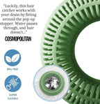 Hair Catcher for Shower Drain & Bathtub – TubRing Pop-Up Drain Protector & - Image 2