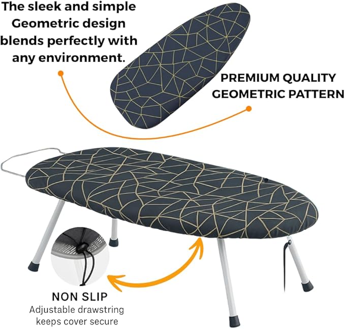 SAVUK 12 X 30 inch Smart Table top Ironing Board Cover and Pad - Image 4