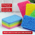 12 - Pack Non-Scratch Scrub Sponges - Sponges - Image 7