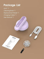 COPPA Lint Remover, LR-01 Remove Fuzz Lint USB-C Rechargeable 6 Blades & 3 - Image 7