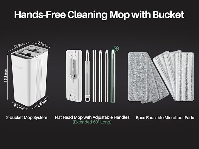JOYMOOP Mop and Bucket Set - Image 4