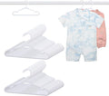 100 Pack White Baby Hangers 11.42 Inch by YeJieYJ