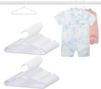 100 Pack White Baby Hangers 11.42 Inch by YeJieYJ