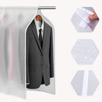 Clothing Rack Covers Hanging Clothes Dust Covers Garment Bag Organizer Storage - Image 3