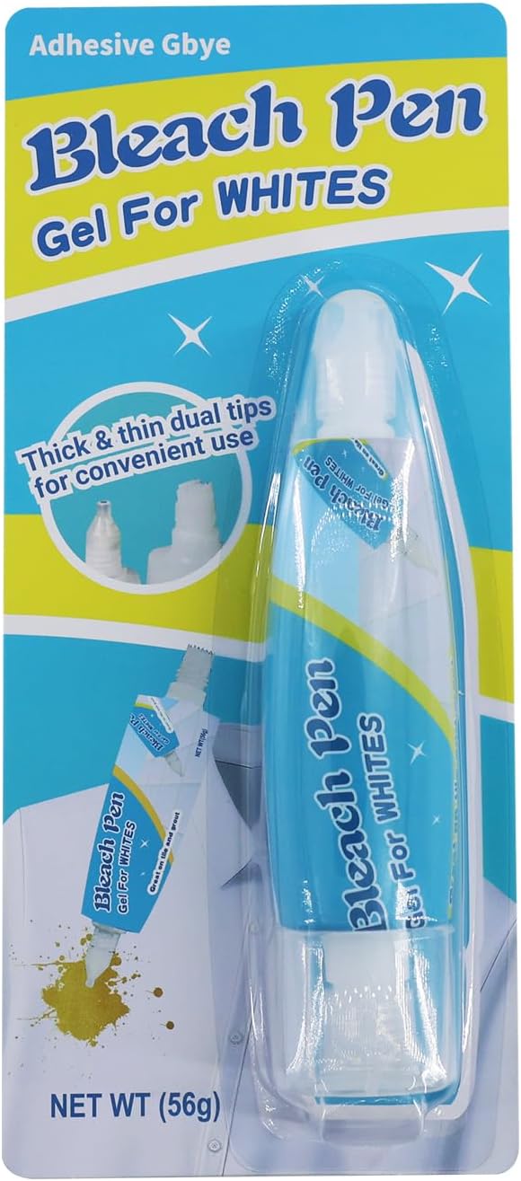 Bleach Pen For Clothing, Bleach Pen, Stain Remover Pen, Instant Travel Stain by Unknown