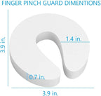 Door Pinch Guard and Door Slam Stopper 6pk. Use Safety Door Guard Made of Soft - Image 2