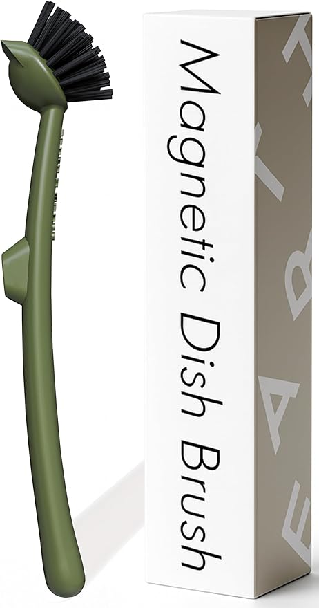 Earth & Mango Magnetic Dish Brush – Dish Scrubber by Earth+%26+Mango