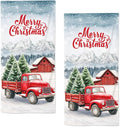 Christmas Hand Towels for Bathroom by qiuhuang