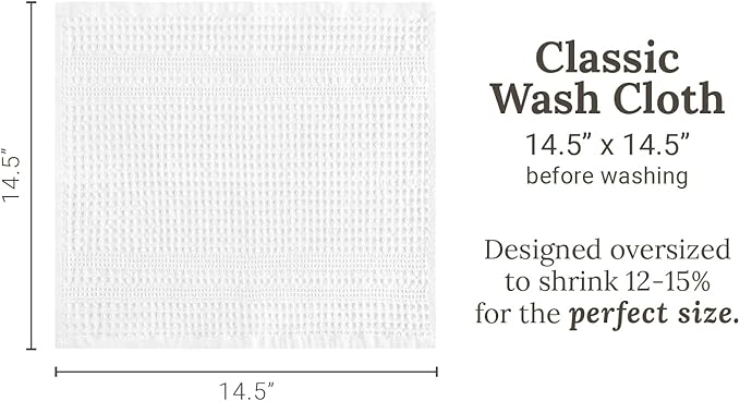 GILDEN TREE Waffle Towels Wash Cloths - Image 7