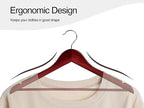 StorageWorks Wooden Hangers 20 Pack, Wood Coat Hangers - Image 7