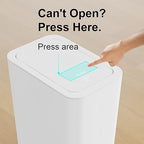 N. NETDOT 3 Pack 10L / 2.6 Gallon Small Trash Can - Image 6