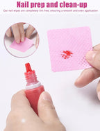 TEOYALL Lint Free Nail Wipes - Image 4