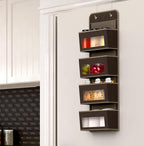 Simple Houseware 4 Clear Window Pocket Over Closet Door Storage Hanging - Image 4