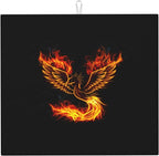 Fire Phoenix Dish Drying Mat for Kitchen Counter Washable Absorbent Reversible by Unknown