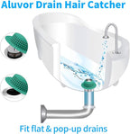 Shower Drain Hair Catcher Bathtub Drain Cover Shower Protector - Image 3