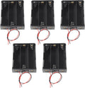 5pcs 18650 Battery Clip 3 Slots 11.1V Plastic 18650 Battery Storage Box Case by ACEIRMC