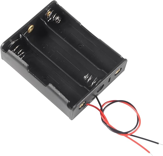 5pcs 18650 Battery Clip 3 Slots 11.1V Plastic 18650 Battery Storage Box Case - Image 3