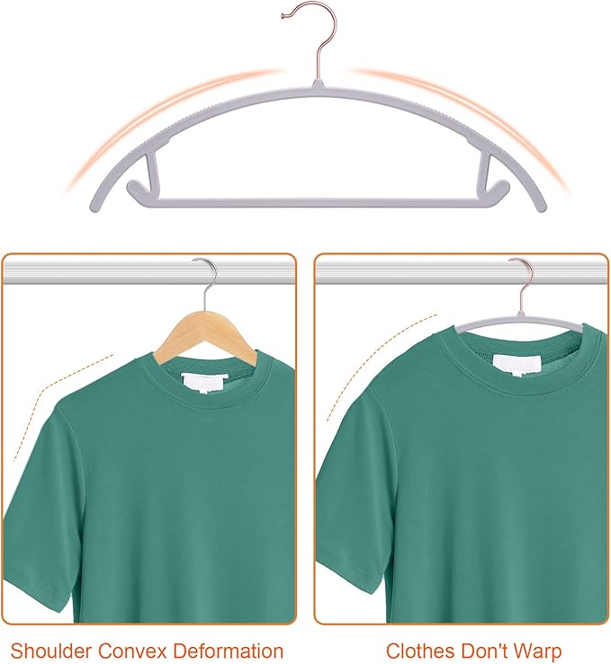 OIKA Heavy Duty Hangers 50 Pack - Image 3