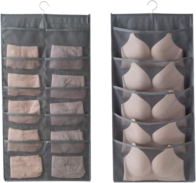 Bseash Enlarged Closet Hanging Bra Organizer by Bseash